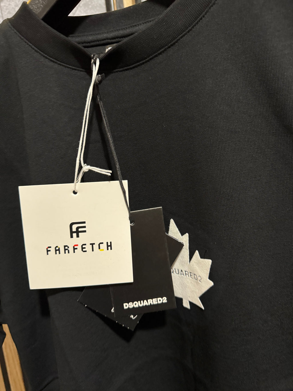 Dsquared Απλικέ Logo Κοντομάνικο T-Shirt - 1001