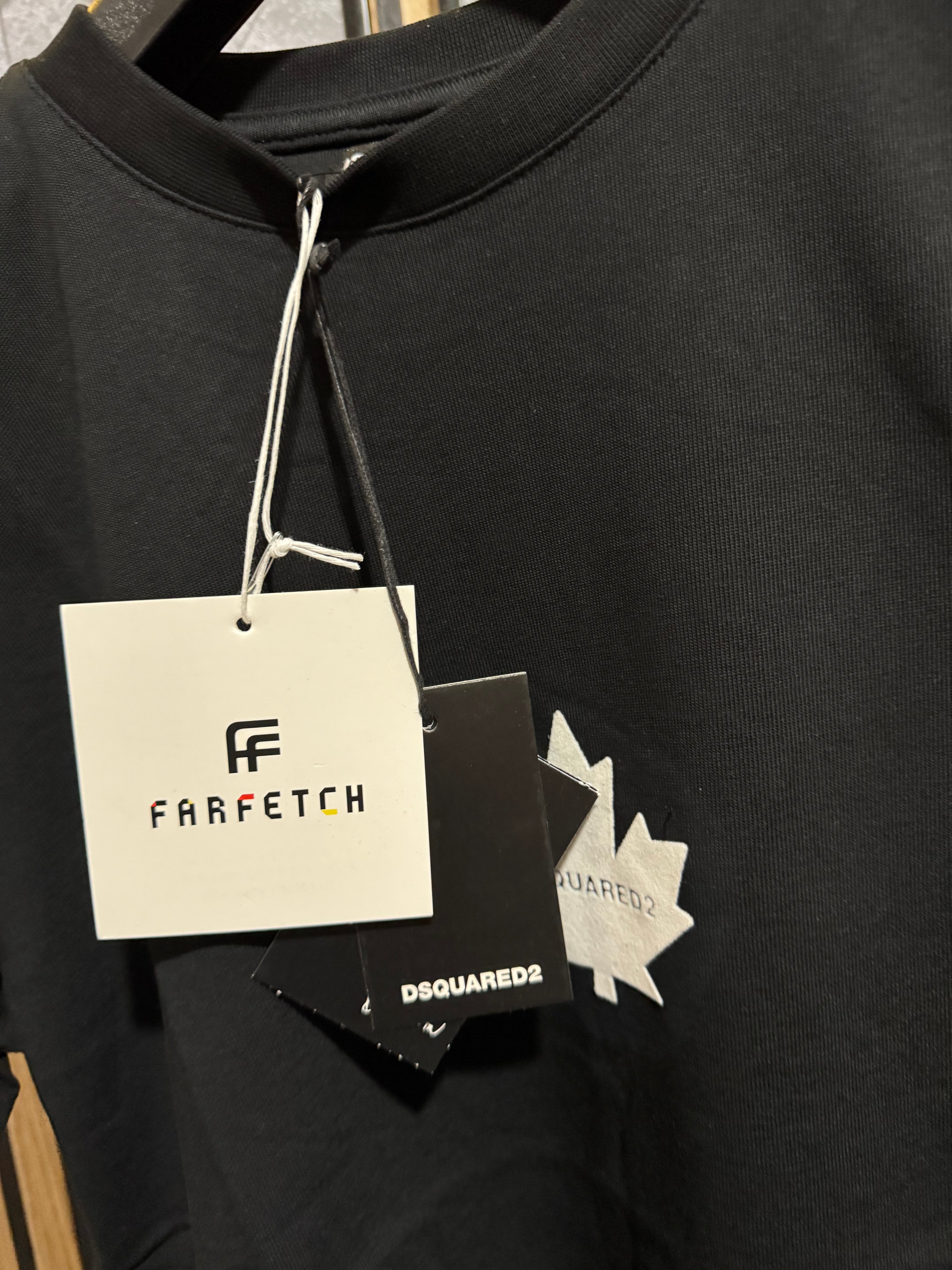 Dsquared Απλικέ Logo Κοντομάνικο T-Shirt - 1001