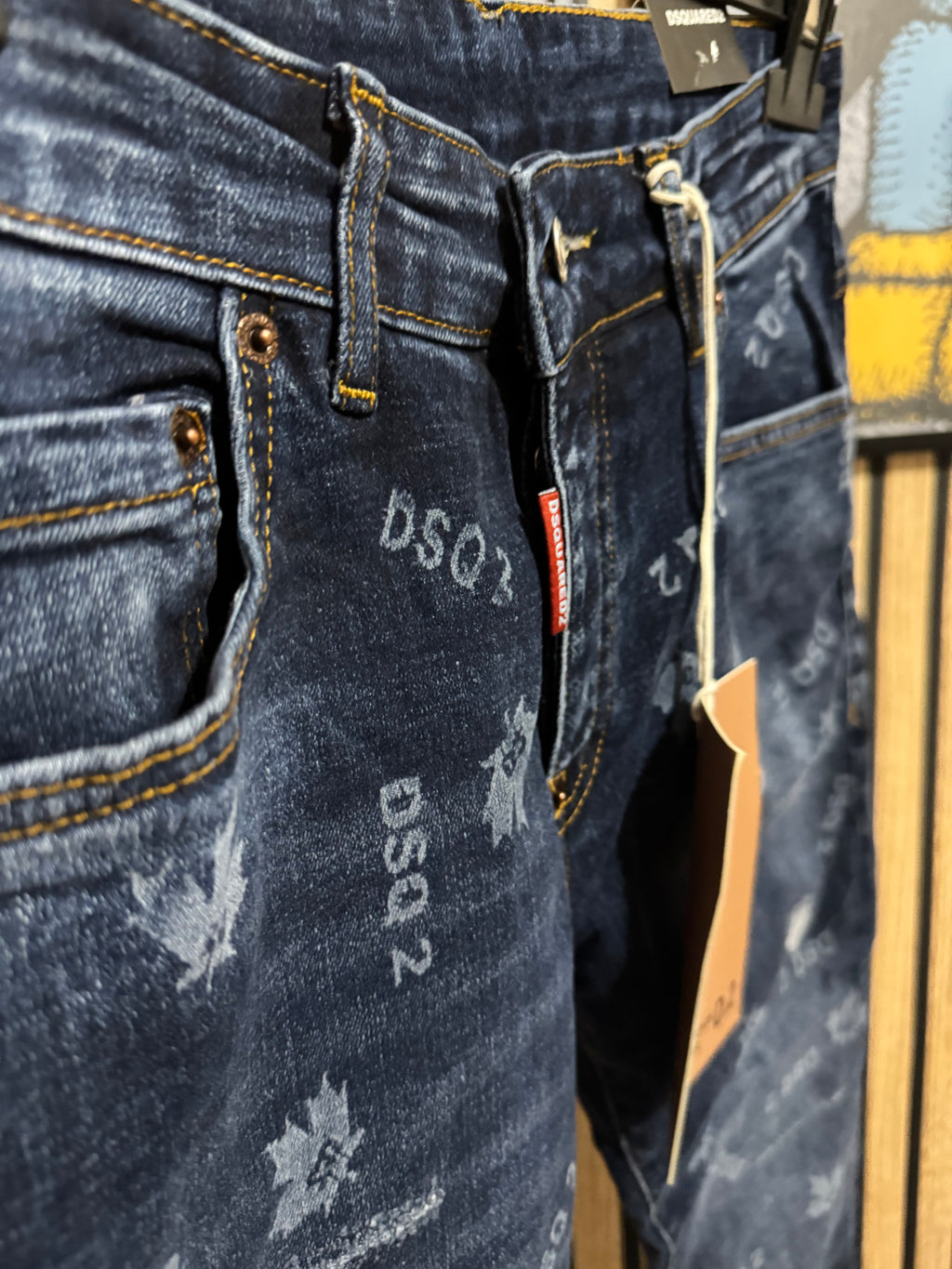 Dsquared Blue Jean με σχέδια - 1102
